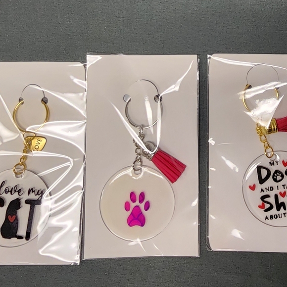 Variety of Custom Made Keychains; Made by Local Vendor - Picture 3 of 12